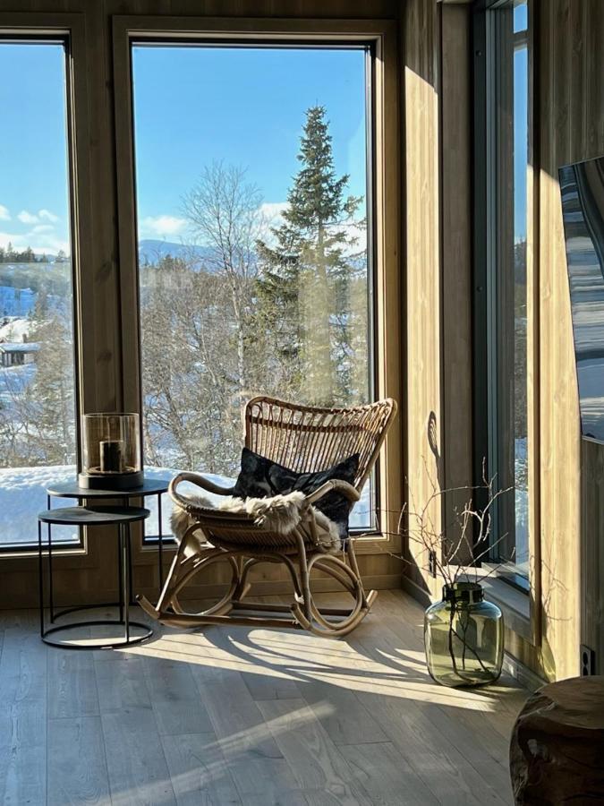 Brand New Cabin On The Sunny Side Of Gaustatoppen With A Great View Tuddal Zewnętrze zdjęcie